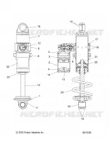 SUSPENSION, SHOCK ANTERIORE TRACK