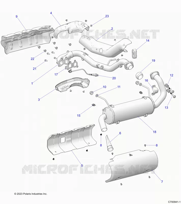 ENGINE, IMPIANTO DI SCARICO