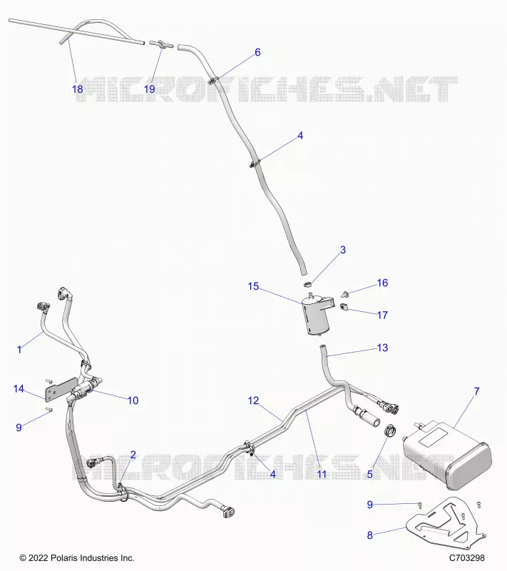 SISTEMA DI ALIMENTAZIONE CARBURANTE, FUEL LINES, EVAP