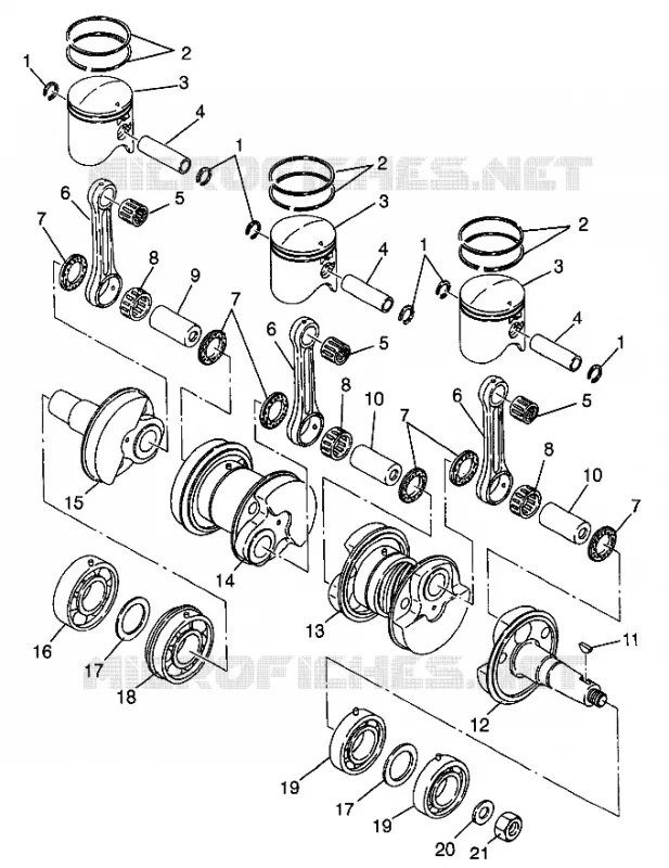 PISTONEEE   ALBERO MOTORE STORM 0975782, STORM S.E. H975782, EUROPEAN STORM S.E (4937823782D003)