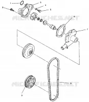 POMPA DELL'ACQUA WIDETRAK LX 0942064 (49250425040033)