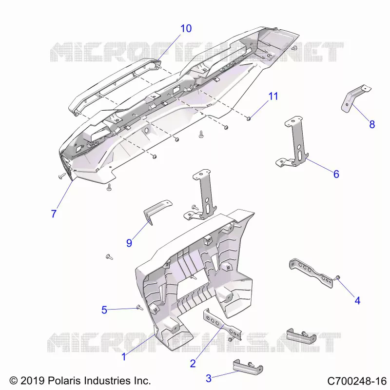 CARROZZERIA POSTERIORE BUMPER
