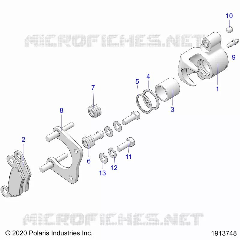 BRAKES, PINZA POSTERIORE