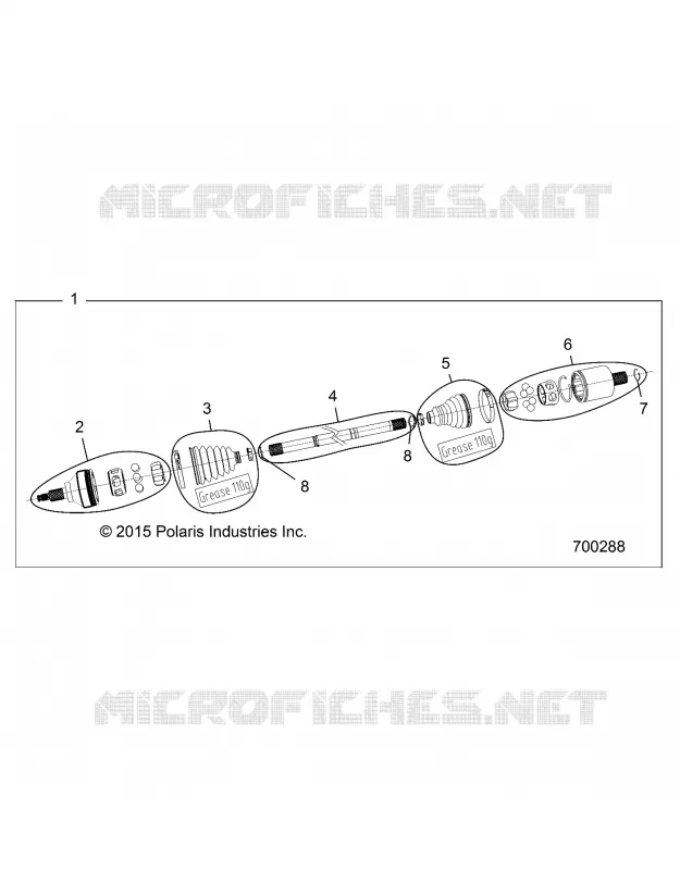 TRASMISSIONE, REAR HALF SHAFT