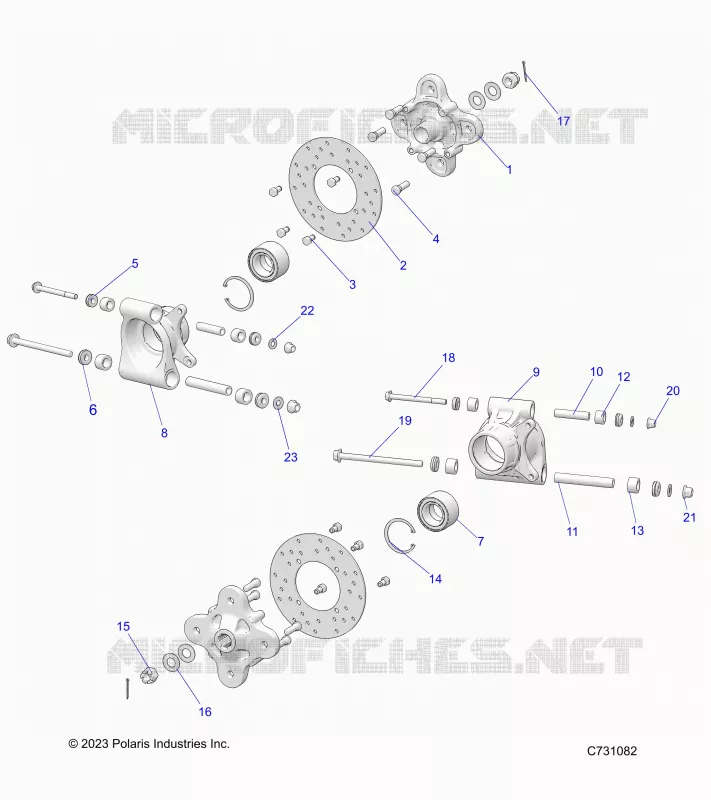 SUSPENSION, PORTAPACCHI POSTERIORE