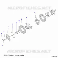 SUSPENSION, PORTAPACCHI POSTERIORE AND HUB