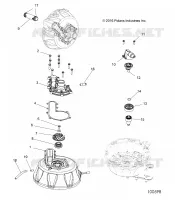 ENGINE, RAFFREDDAMENTO SYSTEM AND WATER PUMP