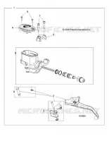 BRAKES, FRONT BRAKE LEVER AND CILINDRO PRINCIPALE
