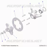 SOSPENSIONI ANTERIORI CARRIER- Z21NAE99AC/AK/BC/BK/K99AG/AP/BG/BP (C0704127-2)