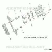 BRAKES, PINZA POSTERIORE