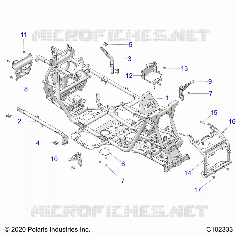 CHASSIS, MAIN TELAIO