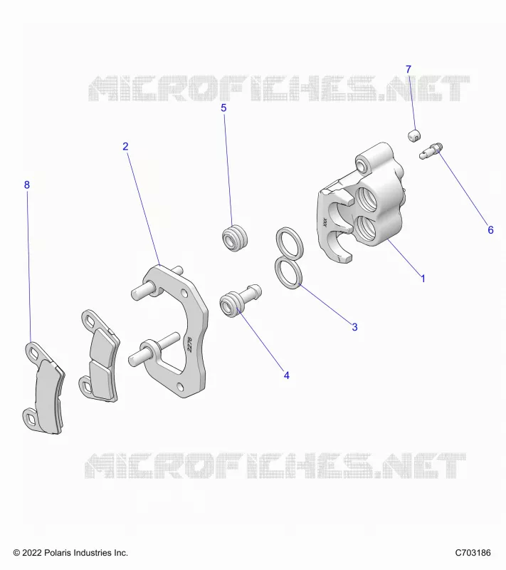 BRAKES, PINZA POSTERIORE