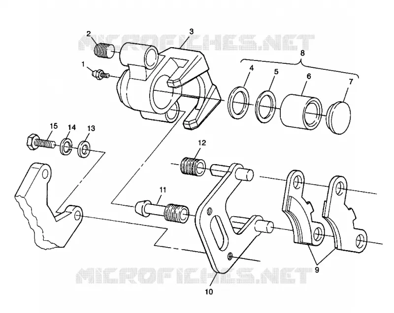 FRONT FRENO Magnum 2X4 W98AA42A (4945524552B004)