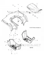POSTERIORE CAB, SEAT AND FOOTWELLS