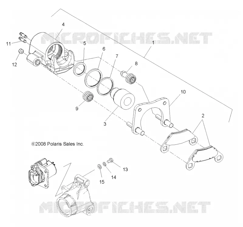 BRAKES, PINZA POSTERIORES