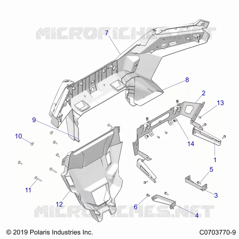 CARROZZERIA POSTERIORE BUMPER