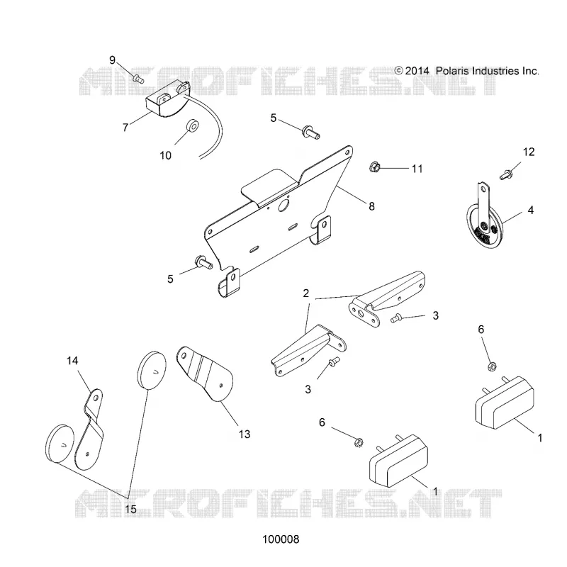 ELETTRICO, TURN SIGNALS, HORN AND LICENSE PLATE LIGHT