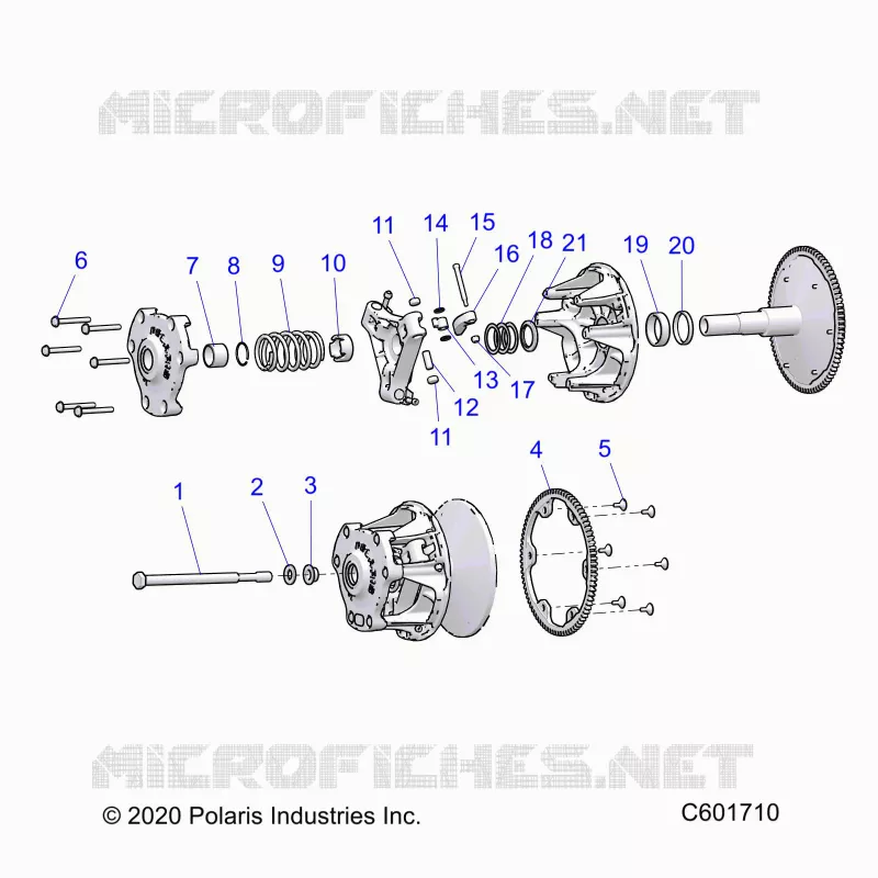 TRASMISSIONE, CLUTCH, PRIMARY