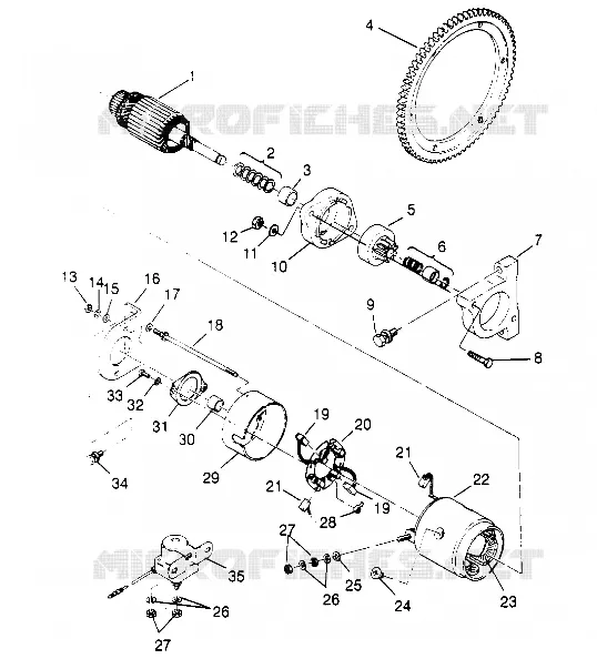 AVVIAMENTO MOTORE RXL TOURING 0950869 (4928982898D006)