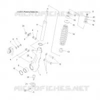 SUSPENSION, ANTERIORE MONTANTE