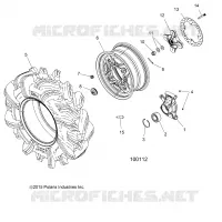 RUOTE, REAR AND HUB