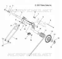 SUSPENSION, POSTERIORE COPPIA ARM (144 Inch)