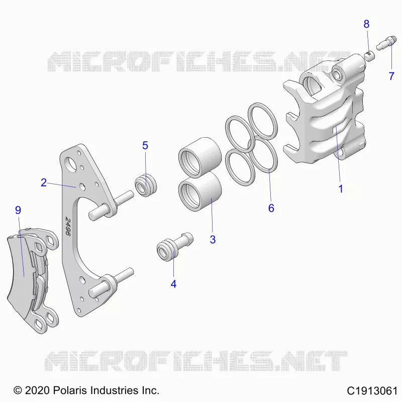 FRENO ANTERIORE CALIPER