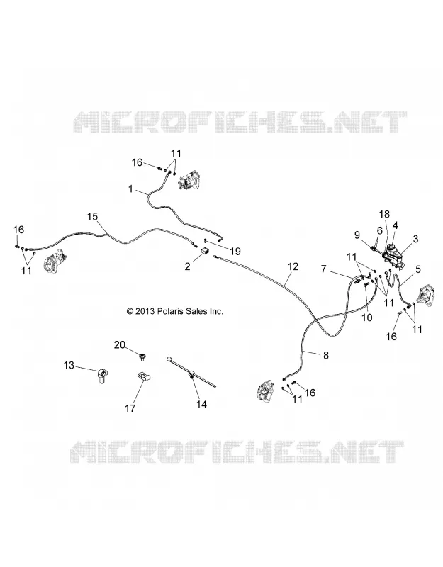 BRAKES, LINES AND CILINDRO PRINCIPALE