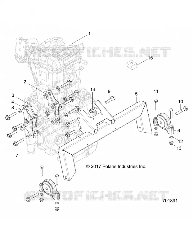 ENGINE, MONTAGGIO DEL MOTORE