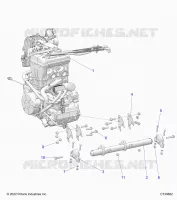 MOTORE, MOUNTING & LONG BLOCK