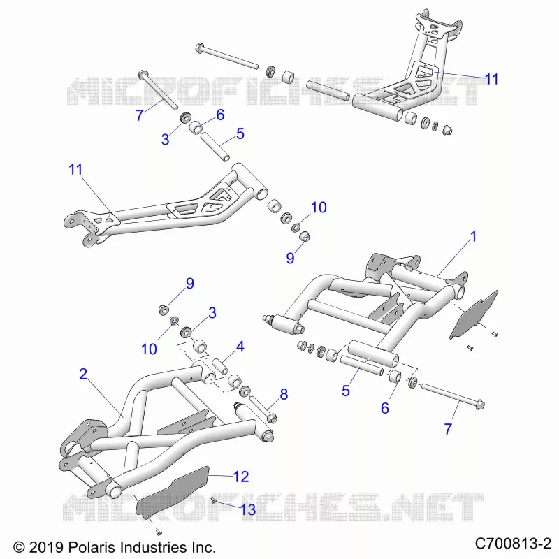 SOSPENSIONE POSTERIORE CONTROL ARMS