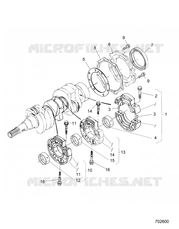 MOTORE, MAIN BEARING CASE