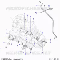 ENGINE, TRASMISSIONE MOUNTING & LONG BLOCK