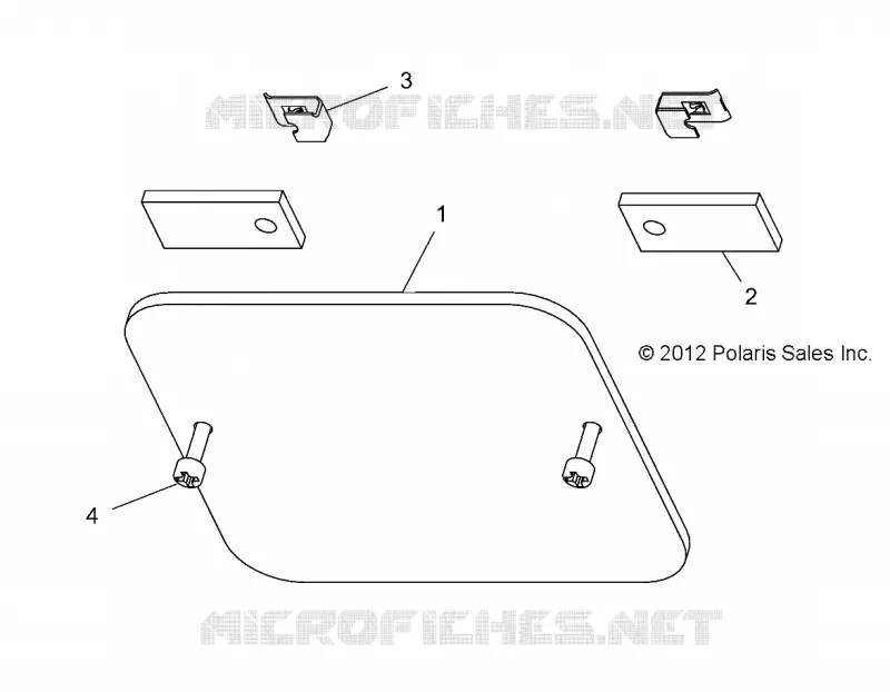 SWIVELPACK LATCH COVER