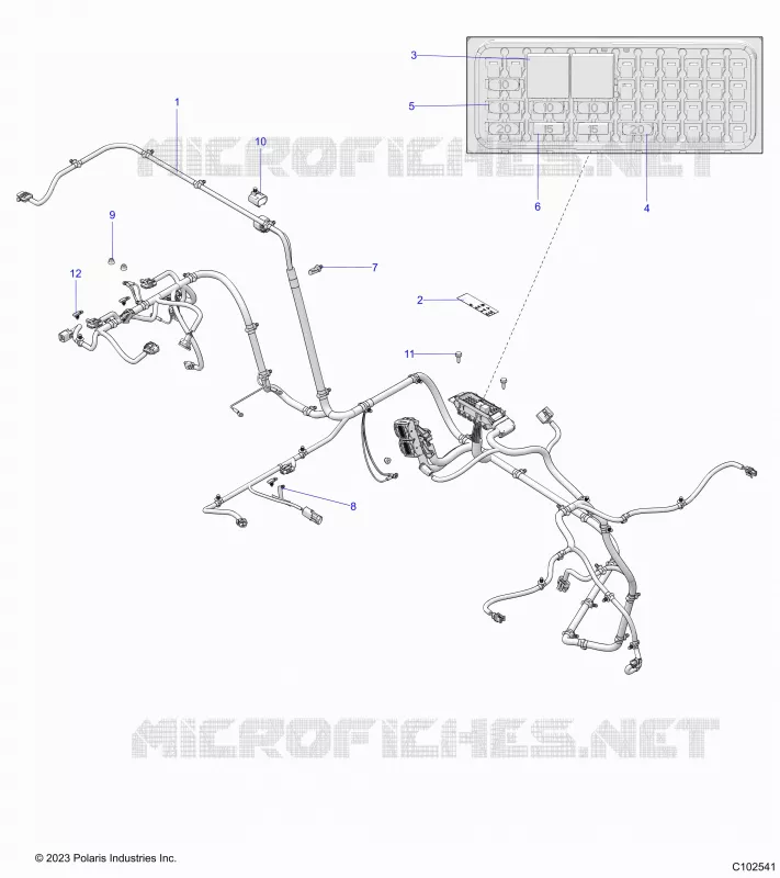 ELETTRICO, WIRE HARNESS
