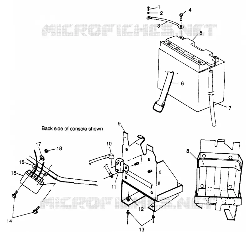 BATTERIA BOX 500 EFI 0973774 (4938423842C004)