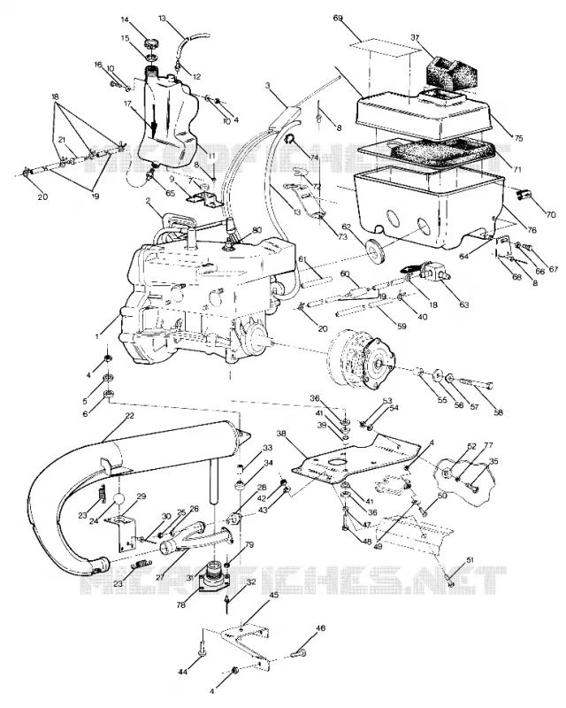 MONTAGGIO DEL MOTORE Sport and Sport GT (4915451545017A)
