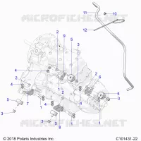 ENGINE, TRASMISSIONE MOUNTING & LONG BLOCK