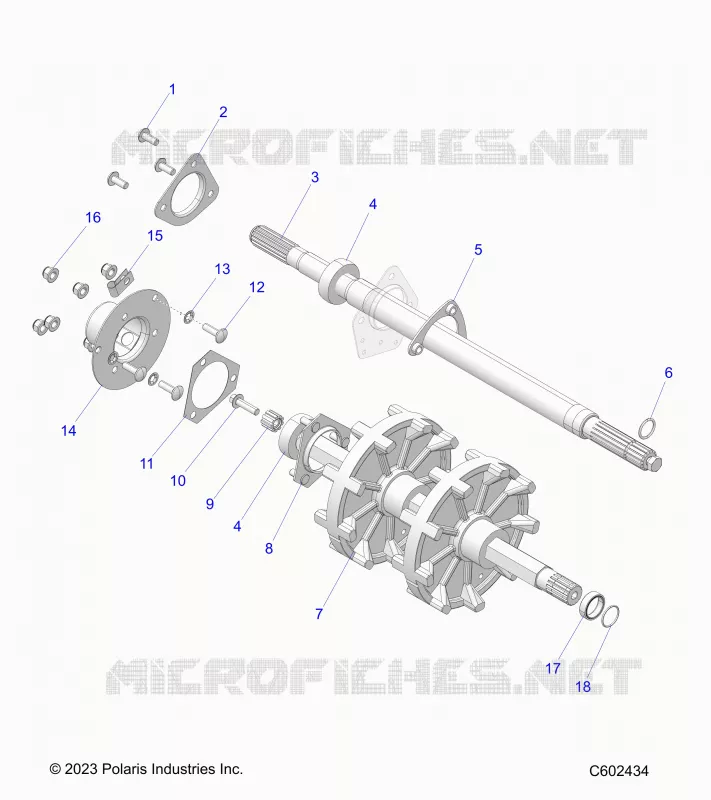 DRIVE TRAIN, JACKSHAFT AND ALBERO DI TRASMISSIONE