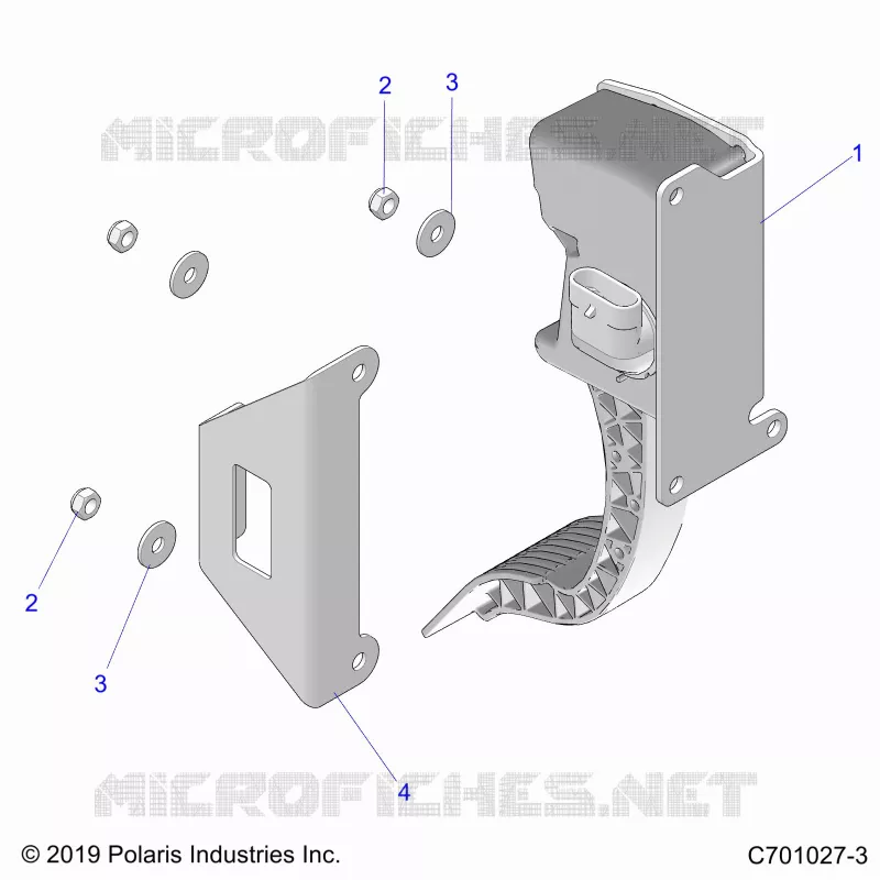 ENGINE, ACCELERATORE PEDALE