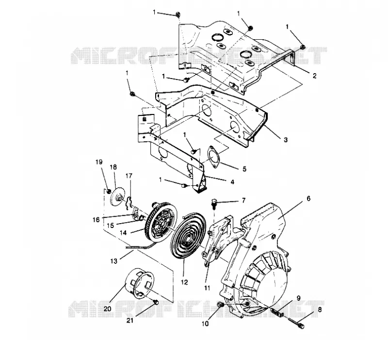 VENTILATORE Housing   AUTOAVVOLGENTE SPORT 0960443, SPORT TOURING 0960243  and (4932223222D004)