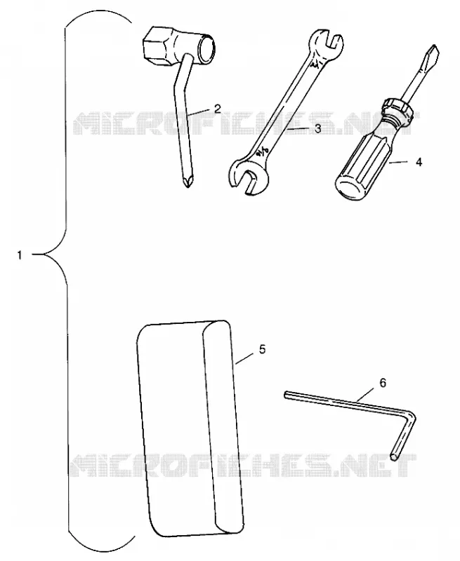 KIT DI STRUMENTI SL 700 B964066 and  Intl. SL 700 I964066 (4935633563B014)