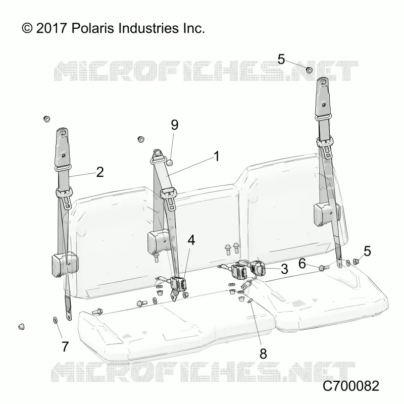 SEDE BELT AND MOUNTING