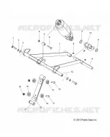SUSPENSION, ANTERIORE COPPIA ARM