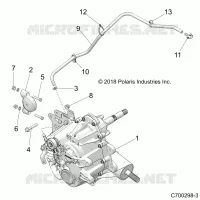 TRASMISSIONE, MAIN GEARCASE MOUNTING