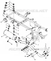 IMPIANTO DI SCARICO SPORTSMAN 500 W969244 (4936093609A013)