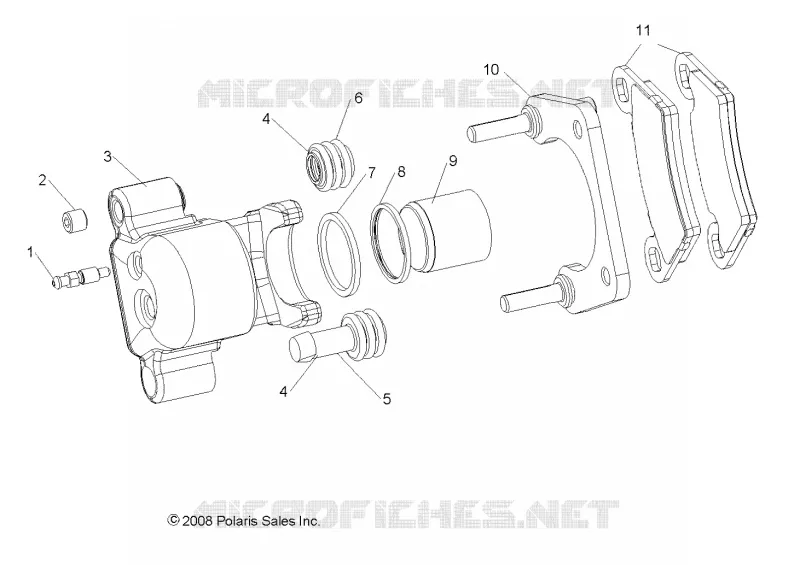 BRAKES, PINZA POSTERIORE