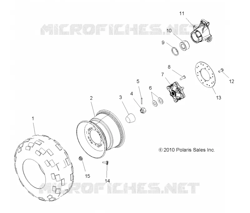 RUOTE, REAR TIRE and FRENO DISC