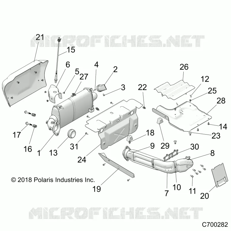 ENGINE, IMPIANTO DI SCARICO