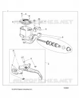 BRAKES, FRONT BRAKE LEVER AND CILINDRO PRINCIPALE